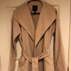 Forever 21 Camel Car Coat